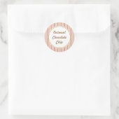 Roze Cream Custom Stickers (Tas)