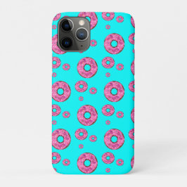 Roze crèmedonuts iPhone 11 pro hoesje