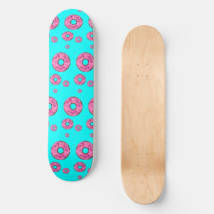 Roze crèmedonuts skateboard