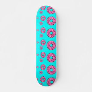Roze crèmedonuts skateboard