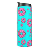 Roze crèmedonuts thermosbeker (Geroteerd rechts)
