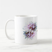Roze Crocus Flowers Custom Koffiemok (Links)