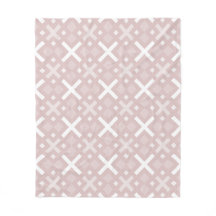 Roze Cross Plus Girly Etnische Volk Nordic Pattern
