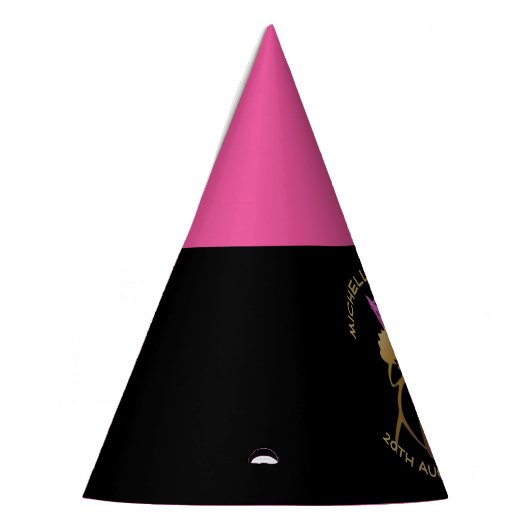 Roze Crown Hen Do Feesthoedjes (Links)