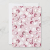 Roze crupcake Birthday Kaart (Achterkant)