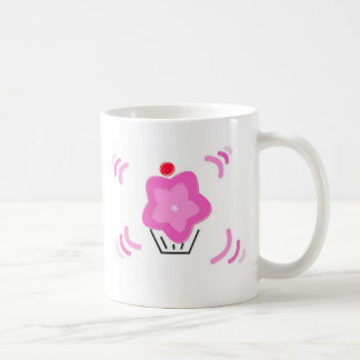Roze crupcake koffiemok