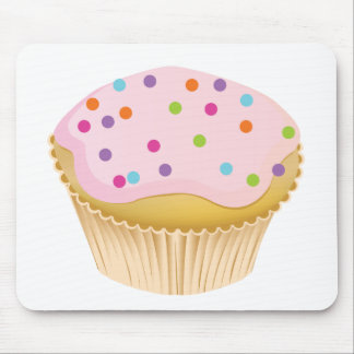 Roze crupcake muismat