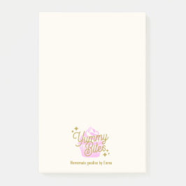 Roze crupcake post-it® notes