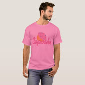 Roze crupcake t-shirt (Voorkant volledig)