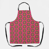 Roze Crystal Mandala Schort (Voorkant)