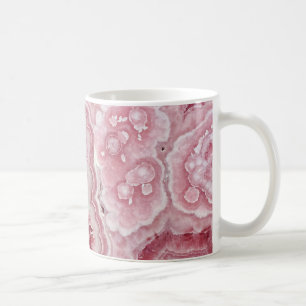 Roze Crystals Geode Koffiemok