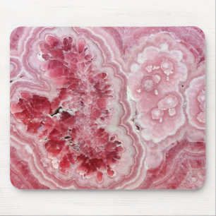 Roze Crystals Geode Muismat