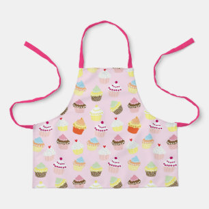 Roze cupcake Apron Schort