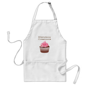 Roze cupcake bakkerij Schort