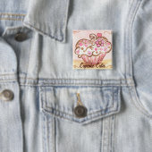 Roze Cupcake Cutie Button (In situ)