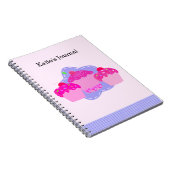 Roze Cupcake Journal Notitieboek (Rechterzijde)