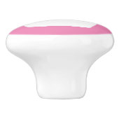 Roze cupcake keramische deur of lade pull knop (Zijkant)