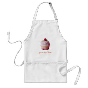 Roze Cupcake Lang Schort