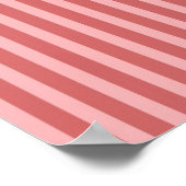 Roze cupcake-ontwerp poster (Hoek)