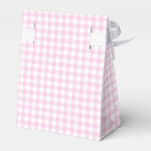 Roze cupcake Tent Favor Box Bedankdoosjes (Achterkant)