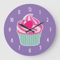 Roze cupcake WIth Polka Dot Cherry
