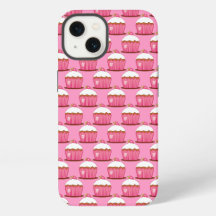 Roze Cupcakes Phonehoesje