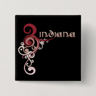 Roze Curly Swirl Indiana Button Donk