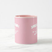 Roze Cute Boss Lady, speciaal cadeau Mok (Midden)