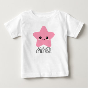 Roze Cute T-shirt voor Baby Meisje, Cadeau voor Pa
