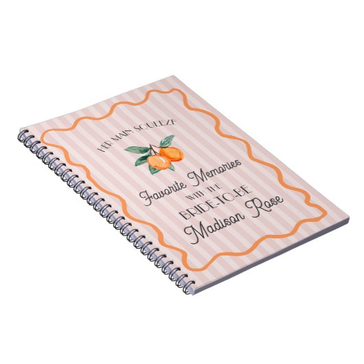 Roze Cutie Hoofd Squeeze Favoriete Herinneringen B Notitieboek (Rechterzijde)