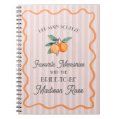 Roze Cutie Hoofd Squeeze Favoriete Herinneringen B Notitieboek (Voorkant)