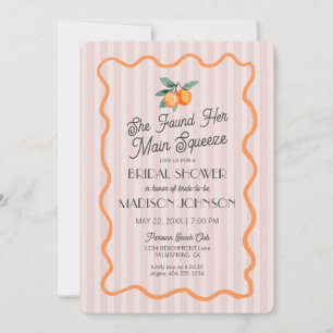 Roze Cutie Pastel Main Squeeze Theme Vrijgezellenf Kaart