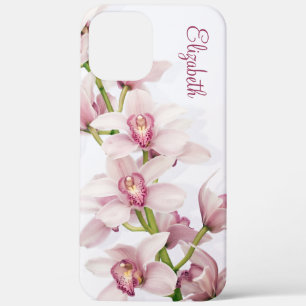 Roze Cymbidium Orchidee Bloemen iPhone 12 Pro Max Hoesje
