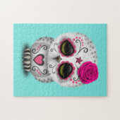 Roze dag van de dode Baby Legpuzzel (Horizontaal)