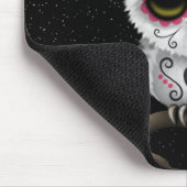 Roze dag van de dode suikerriet muismat (Hoek)