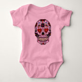 Roze dag van de dood romper (Voorkant)