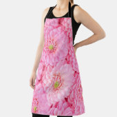 Roze dahlia bloemen achtergrond. Bovenste uitzicht Schort (Insitu)