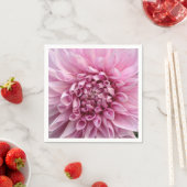  Roze Dahlia Bloemen Papier servetten (Insitu)