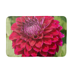 Roze Dahlia Bloemenfotografie, Canadese schoonheid Badmat