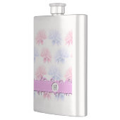 Roze Dahlia, Blue Dahlia, Flowers, Monogram Flacon (Links)