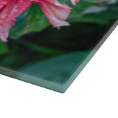 Roze Dahlia fotografie, Canadese bloem Snijplank (Hoek)