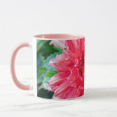 Roze Dahlia fotografie, Canadese schoonheid Mok (Links)