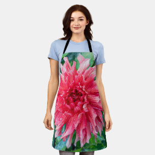 Roze Dahlia fotografie, Canadese schoonheid Schort