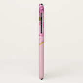 Roze Daisies Monogram Case-Mate iPhone Case (Achterkant/links)