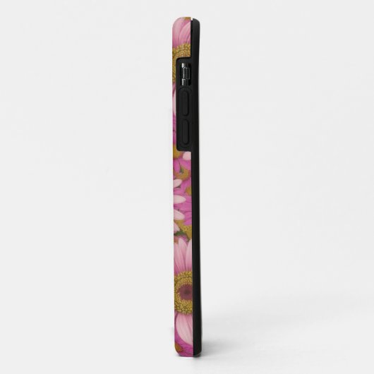 Roze Daisies Phone Case (Achterkant/links)