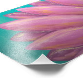 Roze Daisy 5x7 afdrukken Foto Afdruk (Hoek)