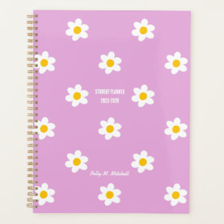Roze Daisy-Chain Student Planner