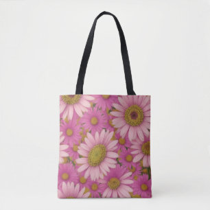 Roze Daisy Flowers Draagtas