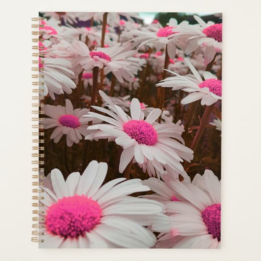 Roze Daisy Planner (Voorkant)