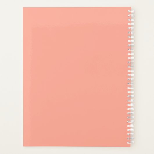 Roze Daisy Planner (Achterkant)